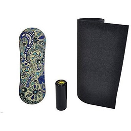 Балансборд Trickboard SET Aloha з роликом і килимком для тренування балансу