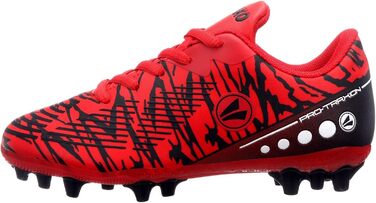 Дитячі футбольні бутси JAKO J-SFG Take, Fiery Red/Jet Black, 36 EU