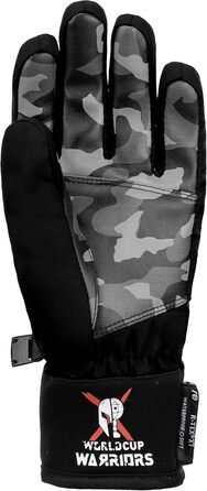 Дитячі лижні рукавички Reusch Warrior R-Tex XT – водонепроникні, вітрозахисні, дихаючі, теплі зимові спортивні рукавички для катання на лижах та сноуборді