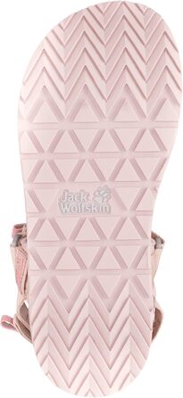 Сандалі жіночі Jack Wolfskin Outfresh Deluxe Rose Grey 39.5 EU - легкі та дихаючі
