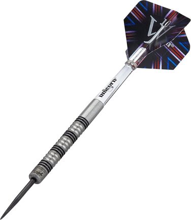 Набір дротиків Unicorn із сталевим наконечником, 90% вольфрам, James Wade, Premier Natural 22 г
