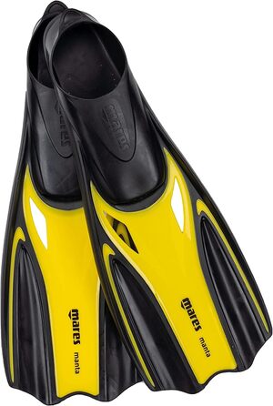 Ласти Mares Manta для снорклінгу, жовті, розмір 40/41, повна п'ята