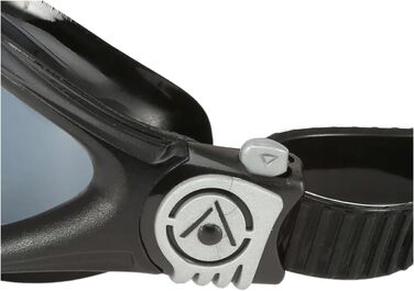 Окуляри для плавання Aquasphere Kayenne чорні з дзеркальними лінзами