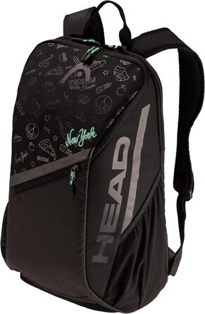 Рюкзак туристичний HEAD Touren Schwarz-Blau (Чорно-синій) для подорожей та активного відпочинку