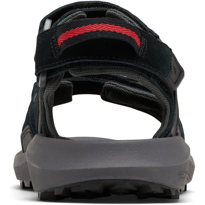Columbia Trailstorm Hiker 3 Strap: Чоловічі трекінгові сандалі, чорно-сірі, 41 EU