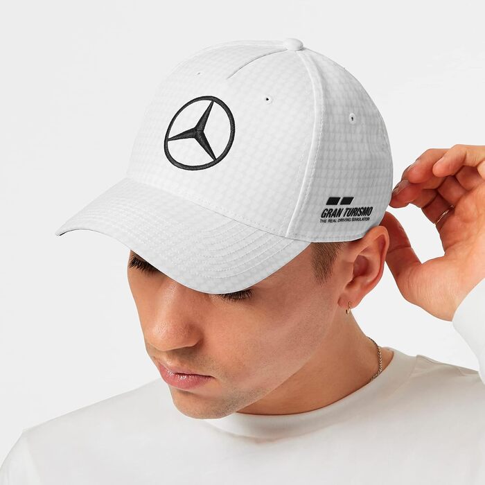 Кепка Mercedes AMG Petronas Formula One Team 2023 Lewis Hamilton Collection (Біла, універсальний розмір)