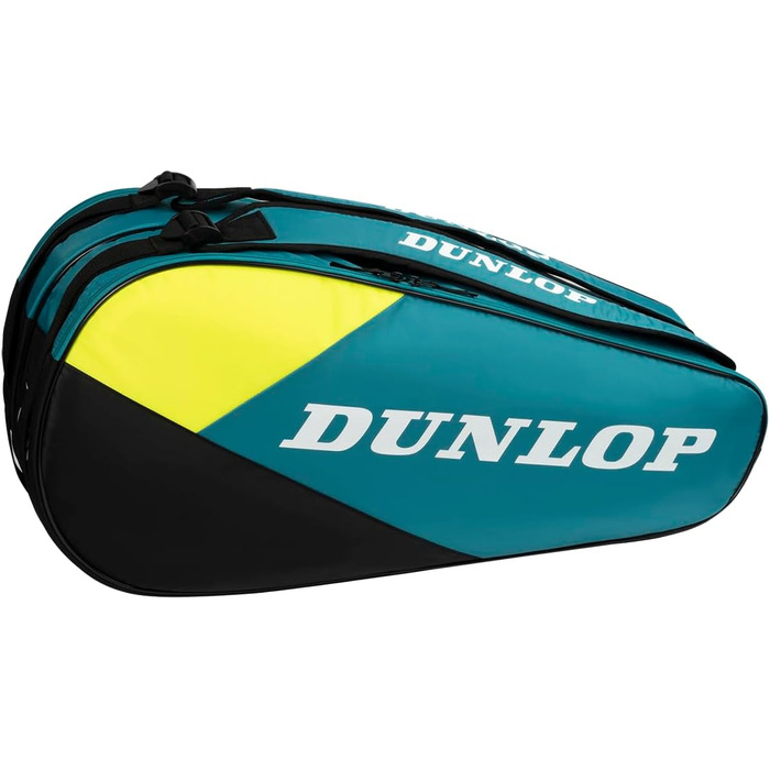 Тенісний м'яч Dunlop SX-Club (M/L) блакитно-чорно-жовтий - для тренувань та гри