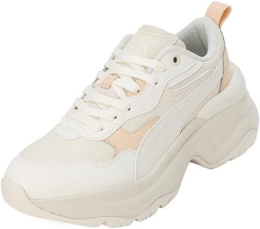 Жіночі кросівки PUMA CiliaTurnschuh, 38 EU, Alpine Snow Frosted Ivory Cashew
