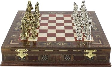 Персоналізований шаховий набір – 27,9 см. Ідеальний подарунок для сина, чоловіка, батька на день народження, річницю, Різдво