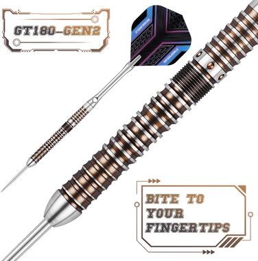 Дарти WIN.MAX Tungsten 90% (3 шт) 18-28г, металеві наконечники, професійні сталеві дротики