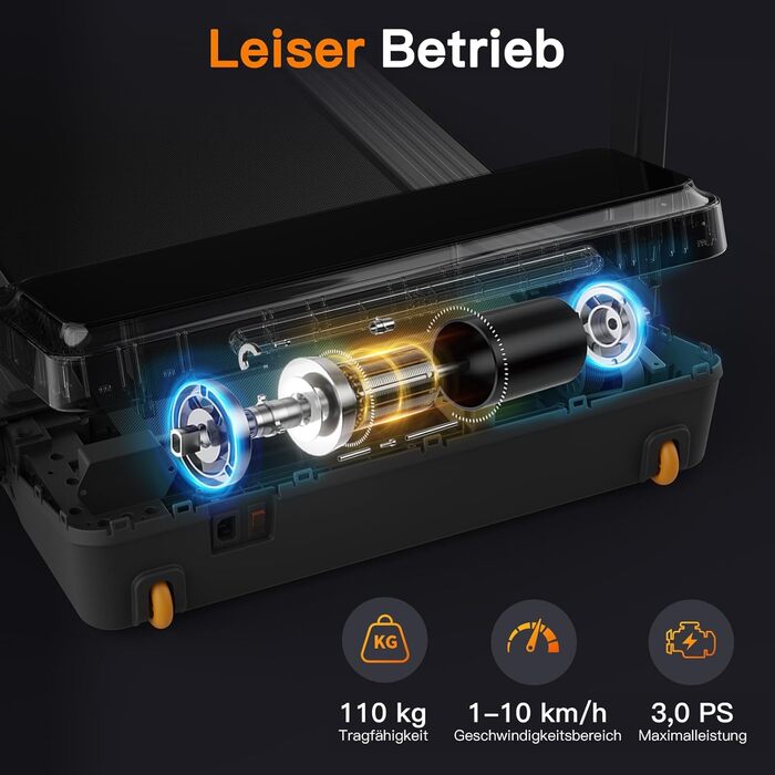 WalkingPad від KingSmith: біговий килимок для дому та офісу (Z1, P1, A1 Pro, Z3 Hybrid+, Z3 H+). Легкий, складаний, з LED-дисплеєм, керування через додаток, без монтажу. Макс. вантажопідйомність до 136 кг, швидкість до 10 км/год.