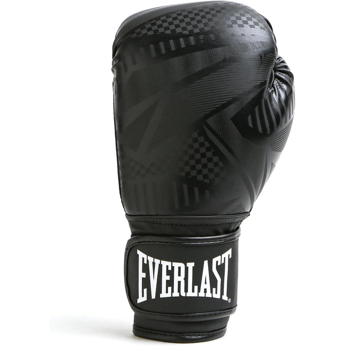 Боксерські рукавички Everlast Spark для тренувань, унісекс, чорні, 16 унцій