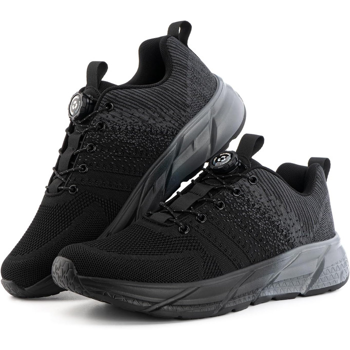 Кросівки Hitmars для чоловіків та жінок: спортивні, для бігу, повсякденні. Легкі, дихаючі, з повітряною подушкою. Розміри EU 36-47 (J33 Grey, 44 EU)