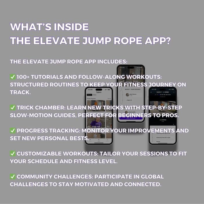 Стрибальний скакалка для дорослих Elevate Speed Rope, 5 мм, регульована довжина 3 м, чорно-біла