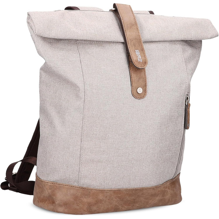 Рюкзак Zwei Olli O24 Rolltop 15 л, водостійкий, міцний, у стилі канвас, для школи та ноутбука, підходить для підлітків, жінок і чоловіків
