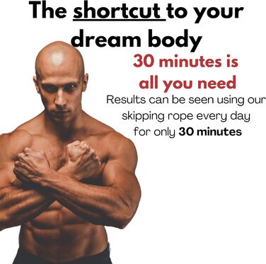 Стрибкова скакалка Senshi Japan з утяженими ручками, анти-втомні ручки, вагова скакалка для чоловіків, жінок та дітей, 600 г – ручки з палісандру