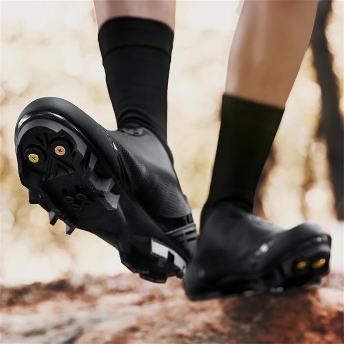 Велотуфлі для чоловіків та жінок XXXX MTB, Radsportschuhe, Mountainbike, кросівки, дихаючі, для активного відпочинку, велосипедні, Spin MTB, 36-47 EU, білий (39 EU, чорний)