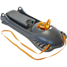Санки KHW Profi Lenkschlitten XXL Mountain Racer антрацит, посилені, Німеччина