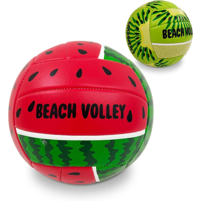 М'яч для волейболу Mondo Toys, розмір 5, PVC, Soft Touch, для пляжного волейболу (Фрукти)
