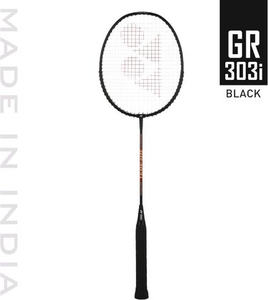 Бадмінтонна ракетка Yonex GR 303 алюмінієва з чохлом, темно-синя