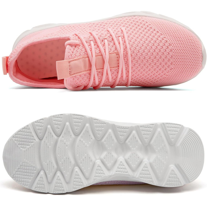 Жіночі кросівки для бігу та активного відпочинку. Стильні рожеві кросівки для занять спортом та прогулянок (42 EU)
