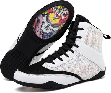 Жіночі боксерські кросівки для фітнесу та тренувань. Антиковзаючі, дихаючі, білі. 37 EU