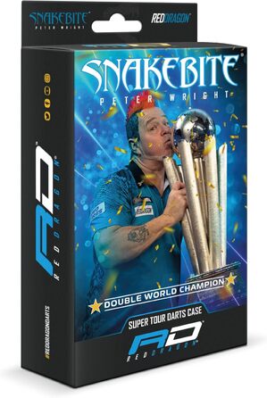 Чохол для дартсу RED DRAGON Peter Wright DWC Super Tour, преміум