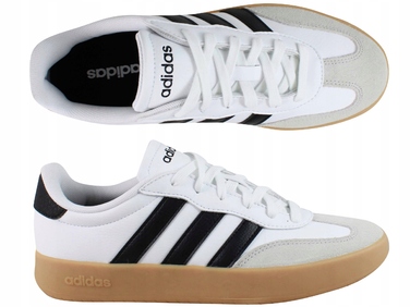 Чоловічі спортивні кросівки adidas Barreda JR1205, білі, легкі та зручні, розмір 42 2/3