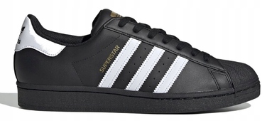 Кросівки adidas Superstar чорні/білі EG4959 шкіряні, розмір 40 2/3
