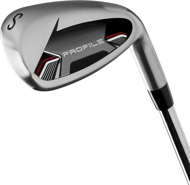 Гольф-набір Wilson Profile Complete для правшів, Графітова конструкція, Червоно-чорно-срібний, Стандартний розмір