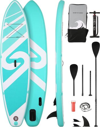 Надувний SUP Борд (Stand Up Paddle Board) з преміум аксесуарами 305x76x15см для юнаків та дорослих. Підходить для озер, річок та океану