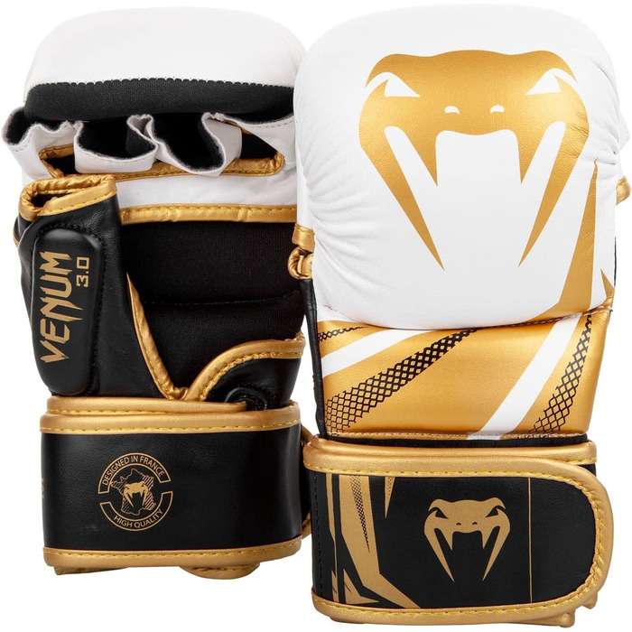 Рукавички для ММА Sparring Challenger 3.0, білі/чорні/золоті, розмір L-XL