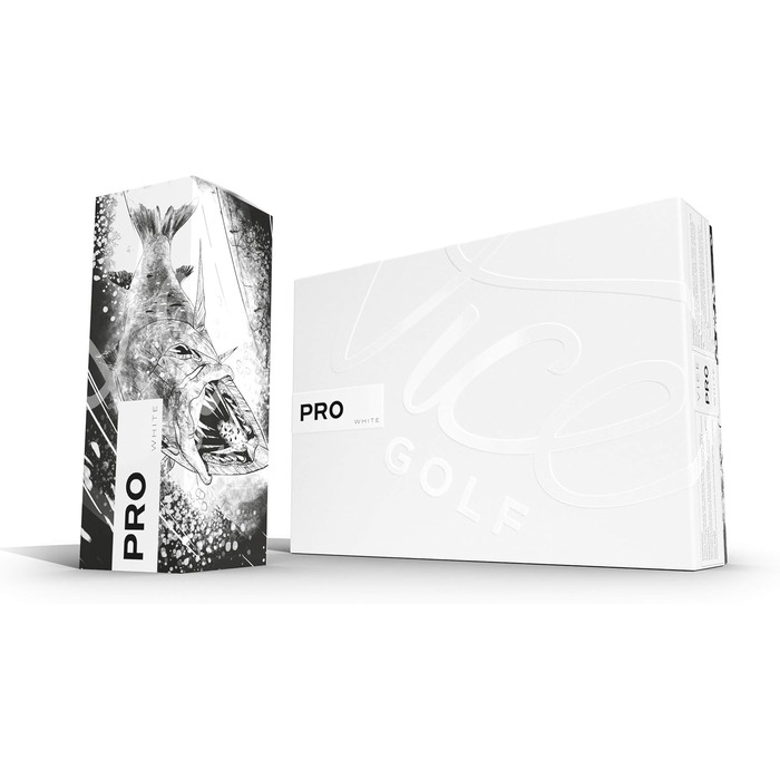Гольф-м'ячі VICE Pro White 2020, 3-шарові, уретан, 12 шт, для досвідчених гравців, високий спін, максимальний контроль