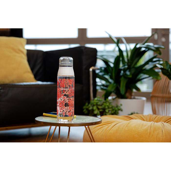 Alfi пляшка для води Tritan 700 мл, BPA Free, кор coral, герметична, для газованої води, для школи, спорту, походів, посудомийна машина