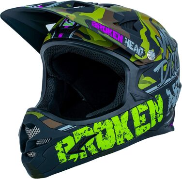 Шолом Broken Head Mud Digger Fullface для даунхілу та маунтінбайку, MTB, BMX, DH, велосипедний, розмір L (59-60 см)