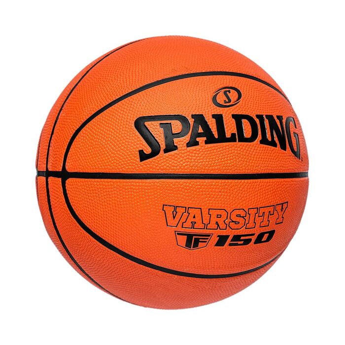 Баскетбольний м'яч Spalding TF-150 Varsity з міцної гуми, офіційний розмір, для всіх типів покриття