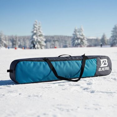 Чохол-сумка для сноуборда Bjerg Boardbag, рюкзак для транспортування сноуборда до 150 см, бірюзовий, Made in Europe