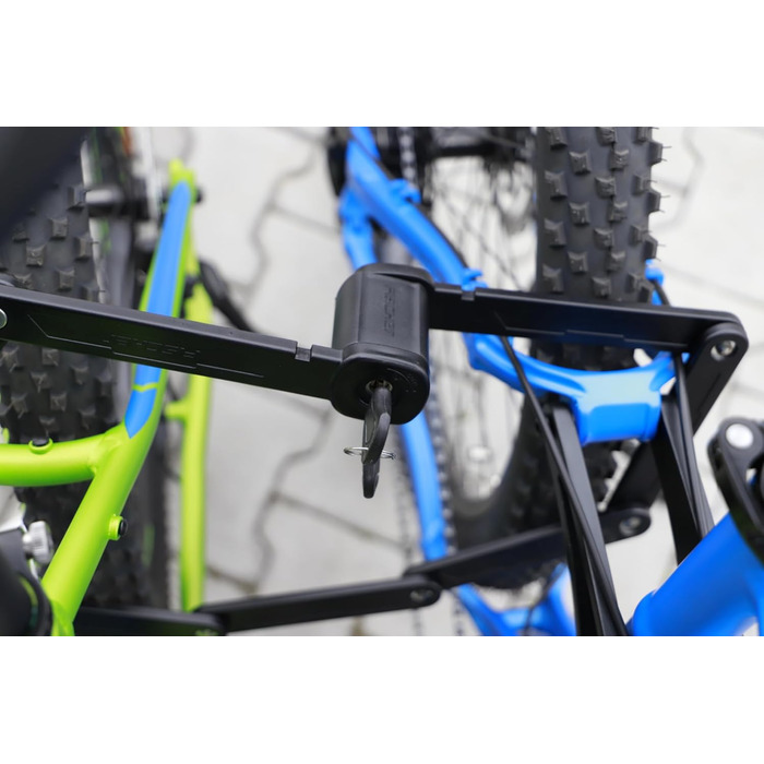 Замок Fischer складний з кріпленням, 110 см, 2 ключі