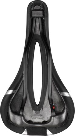 Сідло велосипедне жіноче Lady Gel Flow S2 Schwarz з гелем, чорне