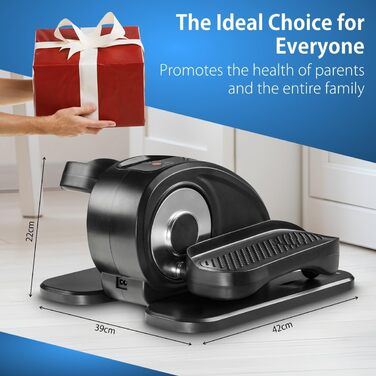 Міні-еліптичний тренажер для дому: компактний, під стіл, для ніг