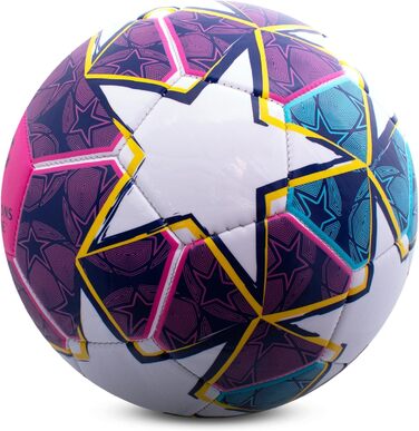 Футбол Ліги Чемпіонів УЄФА, білий/синій/зелений (фіолетовий/синій)