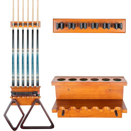 Стійка для київ (білліард) на 6 київ - органайзер для київ, чорний