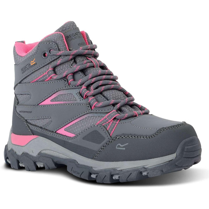 Дитячі черевики Regatta Holcombe III для ходьби, 32 EU, сталевий колір