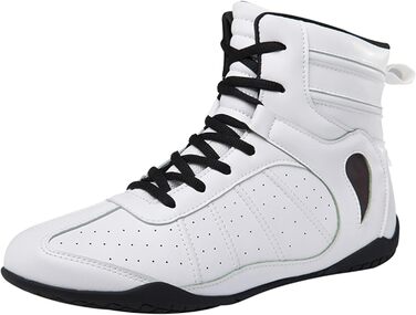 Жіночі боксерські черевики для фітнесу та боротьби, дихаючі, білі (35 EU)