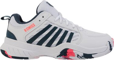 Кросівки для тенісу K-Swiss Kinder Court Express 2, білі, розмір 35 EU, Stargazer Neon Blaze