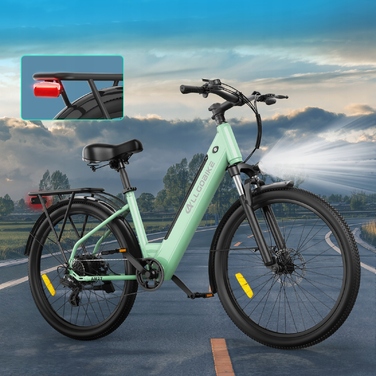 Унісекс електровелосипед ALLGOBIKE AM27: 250W, 15Ah, запас ходу 100км, колеса 27.5