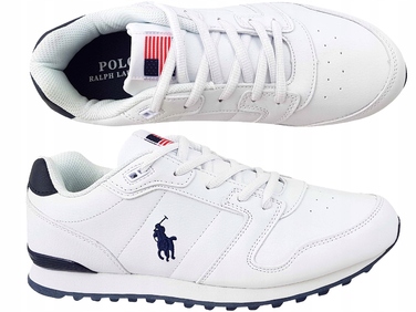 Кросівки Polo Ralph Lauren, екошкіра, білі, розмір 33