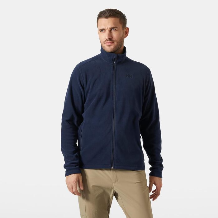 Чоловіча флісова куртка Helly Hansen Daybreaker Fleecejacke 2.0, колір Marine, розмір M