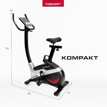 Еліптичний тренажер Christopeit AX 3000, 24 рівня, 8 кг, магнітна система, для дому, до 150 кг