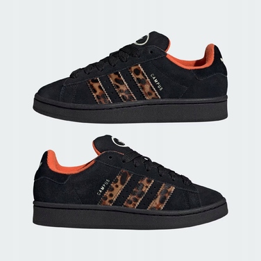 Жіночі кросівки Adidas Campus 00s JH9767, чорні замшеві, розмір 37 1/3